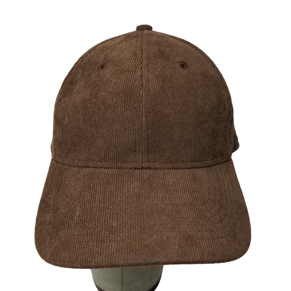 Goodfellow & Co Men's Slideback Hat Brown Size OS Blank Corduroy - Picture 1 of 11